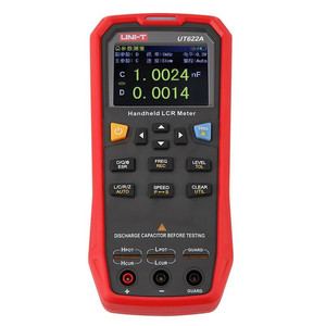 UT622 Medidor <span class=keywords><strong>LCR</strong></span> Digital Inteligente Portátil Trifásico, Testador Multímetro Elétrico, Capacímetro de Alta Precisão <span class=keywords><strong>10kHz</strong></span>, Tela TFT de 2.8 polegadas - Product Image 1