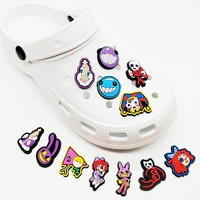Nouvelles figurines magiques HY, accessoires de chaussures en PVC pour sabots, fleurs décoratives, boucles de chaussures, accessoires de chaussures DIY amovibles, décorations pour sabots