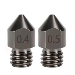Boquilla de Acero Endurecido MK8 para <span class=keywords><strong>E3D</strong></span> <span class=keywords><strong>V6</strong></span> - Boquilla de Impresora 3D Resistente al Desgaste y a la Corrosión, Compatible con Filamentos Abrasivos - Product Image 5