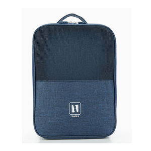 Vente en gros de sac à chaussures étanche en polyester avec fermeture éclair 2 paires sac à chaussures organisateur de sport de voyage - Product Image 6