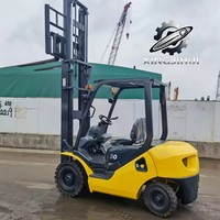 Gebrauchter TCM FD25T6 Gabelstapler mit Stabilem Hydrauliksystem und Vollgummireifen für Werkstatt-Materialhandhabung