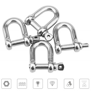 Conector marino de acero inoxidable tipo D M20 para gancho de elevación de embarcaciones - Product Image 4
