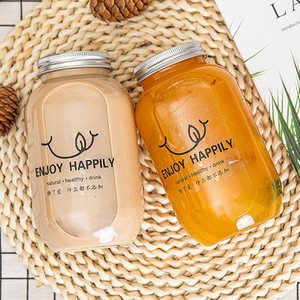 Botella de Plástico PET de 500 ml con Logotipo Personalizado para Jugo, Leche, Té, Café Frío, con Tapa de Rosca y Serigrafía - Product Image 5