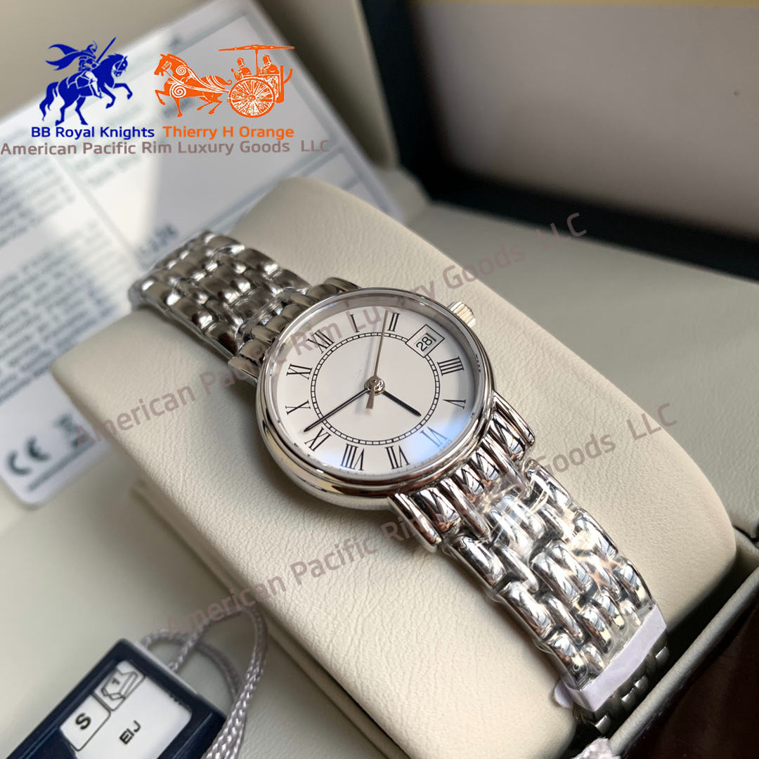 สีขาว (หน้าปัด, สาย, ขอบตัวเรือน เลือกได้)