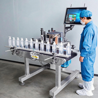 Impresora Automática de Etiquetas, Impresora de Etiquetas de Transferencia Térmica y Térmica Directa, Máquina de Impresión de Etiquetas para Cajas, para Pequeñas Empresas