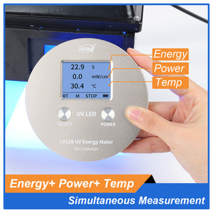 หลอดไฟยูวีแอลอีดีแบบกำหนดเอง LS128 340nm ถึง 420nm สำหรับการบ่มด้วยแสงยูวี พร้อมเครื่องวัดความเข้มแสงยูวีแอลอีดี และเครื่องวัดรังสียูวีแอลอีดี - Product Image 3