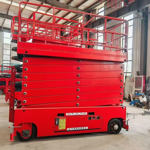 Plataforma de Trabajo Aérea (<span class=keywords><strong>AWP</strong></span>) de 10 m, Plataforma Elevadora de Tijera Autopropulsada de Servicio Pesado, Plataforma Elevadora de Tijera de Gran Tamaño, Elevador de Construcción - Product Image 5