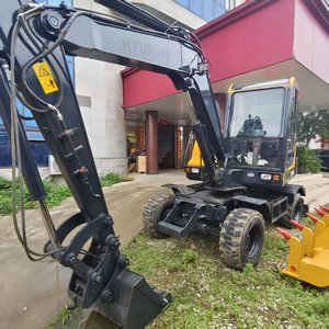 Hyundai HX60PRO Small Excavator Mini Excavators 6 Ton <b>Used</b> <b>Machines</b> hyundai 60 Good Working Condition Negotiate Price for Sale - Product Image 1