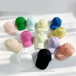 Gorra de Béisbol Unisex de Alta Calidad, Estilo Clásico, 6 Paneles, <span class=keywords><strong>para</strong></span> Niños y Niñas, de Algodón, Lavada, con Ajustador Metálico, 2025 - Product Image 2