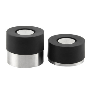 304 Stainless Steel Door Stop Solid Rubber Floor <b>Mount</b> Anti Collision For Glass Door Security Door - Product Image 5