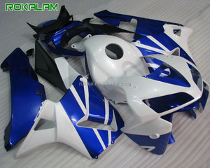 ชุดสีมอเตอร์ไซค์สำหรับ Honda,CBR600RR F5 2005 2006 <span class=keywords><strong>600</strong></span> <span class=keywords><strong>CBR</strong></span> CBR600 <span class=keywords><strong>RR</strong></span> <span class=keywords><strong>05</strong></span> 06 600RR <span class=keywords><strong>CBR</strong></span>-600RR CBR600F5สีฟ้าขาว - Product Image 1
