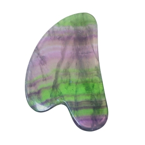 Gua Sha pour le visage en fluorite 100% naturelle de haute qualité - Product Image 2