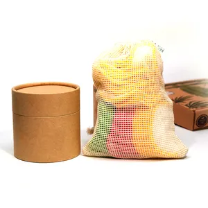 12 14 16 18 adet makyaj kozmetik pamuk paketi Set kullanımlık ped yuvarlak makyaj çantası ile yıkanabilir bambu makyaj çıkarıcı pedleri