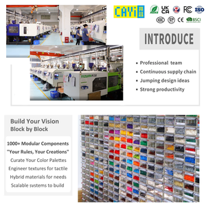 Cayi Tùy Chỉnh Xây Dựng Khối Đồ Chơi Nhà Máy Phụ Kiện Mô Hình Tương Thích Moc Hoa Bó Hoa Khối Bộ Tùy Biến OEM/ODM - Product Image 6