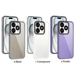 2024 New Chống sốc Matte mờ TPU PC trường hợp điện thoại với máy ảnh trường hợp bảo vệ cho Itel A70 S23 cộng với camon30 - Product Image 6