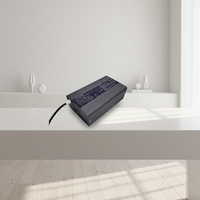 Cargador de Baterías Inteligente Industrial AC/DC de 10A para Baterías de Plomo-Ácido y Litio, y Sistemas de Respaldo de Energía, con Entrada de 200V, Fcw EV