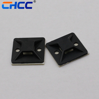 Supports de fixation pour serre-câbles en nylon 25x25mm