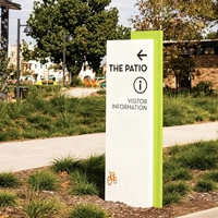 Panneaux de signalisation en aluminium personnalisés pour centres commerciaux, parkings, signalisation architecturale, boîtes lumineuses publicitaires