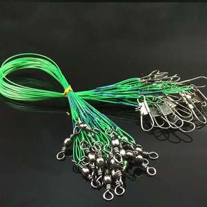 สายตกปลาสแตนเลสป้องกันการกัดผู้นำตกปลา15ซม. 20ซม. 25ซม. 30ซม. - Product Image 5