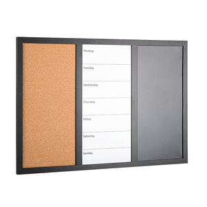 <span class=keywords><strong>Tableau</strong></span> mural combiné en liège et <span class=keywords><strong>tableau</strong></span> blanc pour planning hebdomadaire et quotidien, rappels et messages - Vente chaude usine - Product Image 1