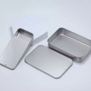 Caja de Metal Pequeña con Tapa Deslizante y Grabado Personalizado, Envase Metálico para Perfume Sólido, Bálsamo Labial, Jabón, Dulces, Reciclable, con Logotipo Personalizado - Product Image 3