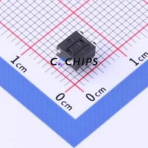 TS-1109S-A-C Tactile Switch SMD-4P,4.5x4.5mm Switch Single Pole Single Throw Round Button 1N Vertical Mount - Product Image 2