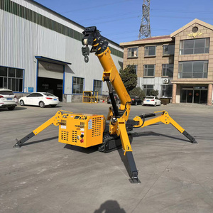 รถเครนตีนตะขาบขนาดเล็ก MDT S-107 3 ตัน ขับเคลื่อนด้วยไฟฟ้า/ดีเซล เครื่องยนต์ยันม่าร์ ควบคุมระยะไกล ยกสูงได้ 20 เมตร สำหรับงานเหมือง - Product Image 2