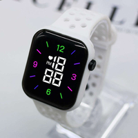 Jam Tangan Elektronik Grosir Laris Manis, Hadiah untuk Anak, Gelang Jam Tangan Olahraga, Jam Digital LED untuk Pria Wanita Pelajar