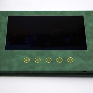 Caja de tarjetas profesional de alta calidad, libro de pantalla, folleto de vídeo, nuevos inventos, comercio de regalos de marca, papel con Temática musical elegante - Product Image 3