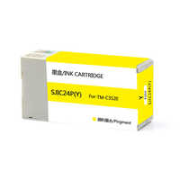 Cartucho de Tinta Compatible SJIC24P para Impresora Epson TM-C3520 Colorworks, Cartucho de Tinta SJIC24P