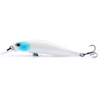 Leurre dur magnétique à transfert de poids, type Minnow suspendu, 9cm 8.4g, en plastique et métal, pour la pêche au bar en eau douce et salée