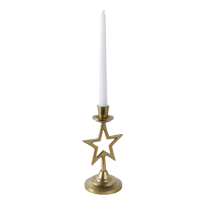 Portacandele a stella in metallo per centrotavola, soggiorno, cucina, mensola, consolle - Product Image 2