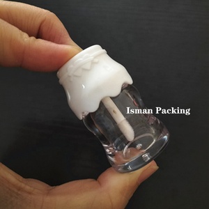 ISMAN Tubo de Brillo Labial con Forma de Biberón de Leche para Niños de 5ml, Lindo Envase Transparente Tipo Tarro de Yogur, Venta al por Mayor, <span class=keywords><strong>Precio</strong></span> de Fábrica, El Mejor - Product Image 5