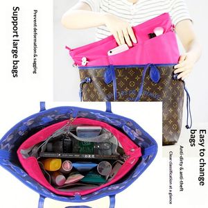 Bolsa de Maquillaje Oxford Moderna de Gran Capacidad, con Compartimentos Internos Rígidos, Asa Suave, para Mujer, con Forro Interior Impermeable - Product Image 2