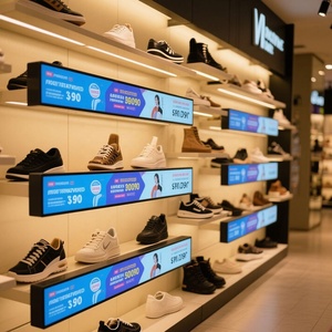 Pantalla LED Publicitaria Extensible para Interiores/Exteriores, Personalizada para Supermercados, con Barra de Señalización y Pantalla Dividida Inteligente - Product Image 6