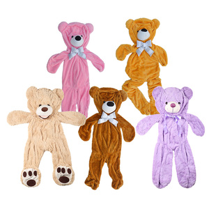 Bán buôn unstuffed động vật sang trọng da 16 ''da OEM tùy chỉnh unstuffed động vật sang trọng da với dây kéo - Product Image 6