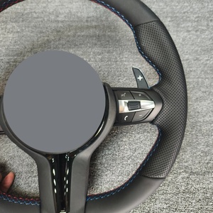 Volante Personalizado de Fibra de Carbono/Cuero para BMW Serie F, para BMW F36 F87 M2 F30 F10, Volante de Alcántara - Product Image 3