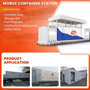 Estación de Combustible Móvil Montada sobre Plataforma, Contenedor de Combustible con Bomba y Dispensador en Venta - Product Image 5