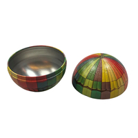 Boîte d'emballage en forme de boule vide personnalisée de bonne qualité pour l'emballage de cadeaux