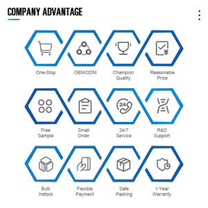 BLCH bir AL pnömatik plastik susturucu susturucu turuncu beyaz hava uydurma plastik bağlayıcı - Product Image 3