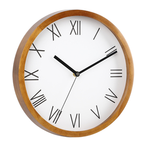 Modern Decorative Quartz Simple Fashionable Home <strong>Roman</strong> <strong>Numeral</strong> <strong>Wall</strong> <strong>Clock</strong> for Bedroom - Product Image 2
