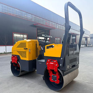 VIBROPAC Wegmini-trilroller, licht compacteerapparaat, 2 ton dubbeltrommelwegroller - Product Image 3