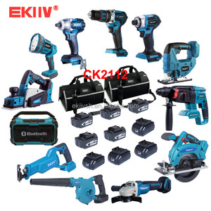 EKIIV CK-2110 Bürstenloser Akku-Werkzeugsatz mit Stoßfester Tragetasche für Ferngesteuerte Standortwartungsarbeiten CE-Zertifiziert - Product Image 3
