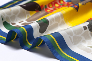 Nổ 90*90Cm Sản Phẩm Mới Tay Cán Hem Lụa Satin Vuông Khăn Và Khăn Choàng Cho Thương Hiệu Khuyến Mại - Product Image 4