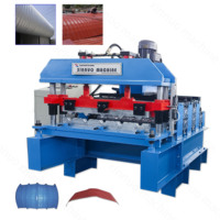 Machine de cintrage automatique de haute qualité avec moteur à engrenages, pompe et moteur hydraulique - Contrôle PLC Taida pour applications de toiture