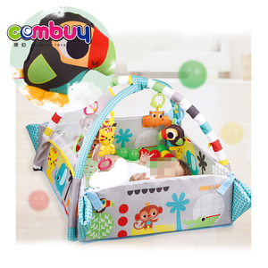 Colchoneta para gatear de algodón para bebé, colchoneta 5 en 1 para <span class=keywords><strong>gimnasio</strong></span> de actividades, PISCINA DE BOLAS, almohadilla musical - Product Image 1