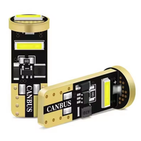 Ampoules LED pour voiture T10 W5W CANBUS 7020 3SMD Super Bright White 6000K 12V Car Reading Interior Lamp Door Trunk License Plate Lights