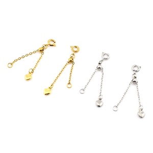 Stainless Steel <b>Adjustable</b> Lobster Clasp Extension Chain Heart Pendant <b>Bracelet</b> Necklace Jewelry Findings - Product Image 4