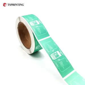 Self Adhesive Sticker Labels For Food Chewing Gum Brand Label Packaging Sticker Roll Labels LOGO Custom Sticker Printing Service