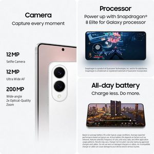 Pour <span class=keywords><strong>Samsung</strong></span> S25 <span class=keywords><strong>Edge</strong></span>, écran 6,7 pouces, Titane Noir Jet - Débloqué (Occasion) - Product Image 4